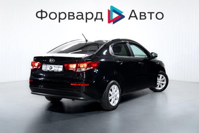 Kia Rio III Рестайлинг с пробегом 2016 года, цена 1 090 000 рублей, 112476 км, седан, Автокод Объявления