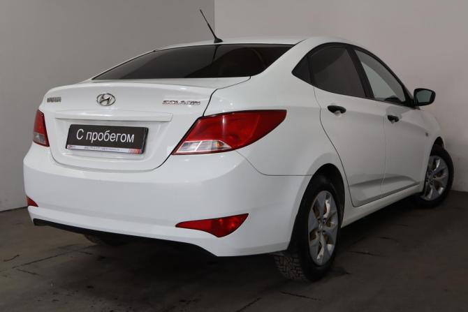 Hyundai Solaris I Рестайлинг с пробегом 2015 года, цена 709 000 рублей, 128000 км, седан, Автокод Объявления