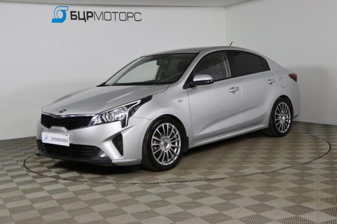 Kia Rio IV Рестайлинг с пробегом 2021 года, цена 1 389 990 рублей, 113999 км, седан, Автокод Объявления