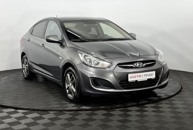 Hyundai Solaris I с пробегом 2014 года, цена 900 000 рублей, 100308 км, седан, Автокод Объявления