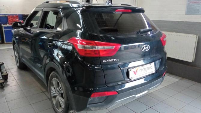 Hyundai Creta I с пробегом 2017 года, цена 1 399 000 рублей, 163771 км, внедорожник, Автокод Объявления