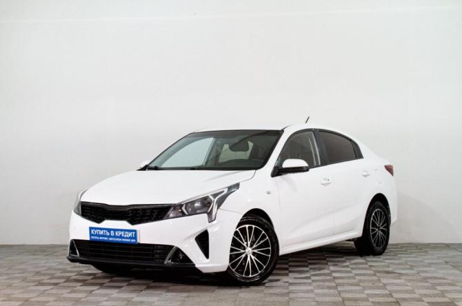 Kia Rio IV Рестайлинг с пробегом 2021 года, цена 1 249 000 рублей, 123000 км, седан, Автокод Объявления