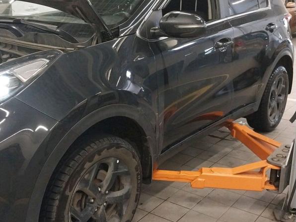 Kia Sportage IV Рестайлинг с пробегом 2021 года, цена 1 990 000 рублей, 165076 км, внедорожник, Автокод Объявления