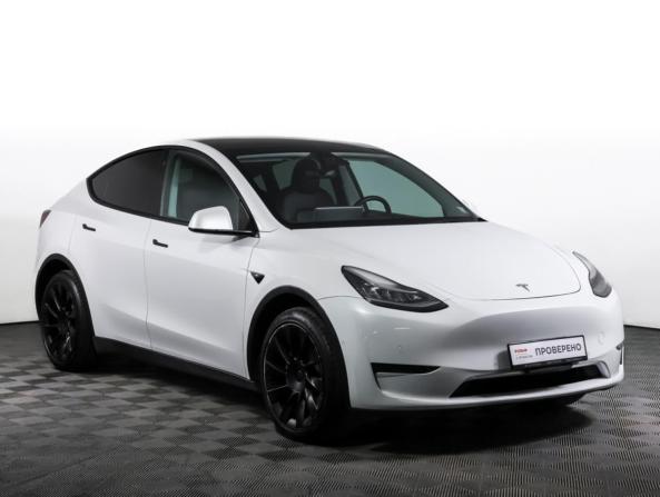Tesla Model Y I с пробегом 2021 года, цена 4 133 098 рублей, 28138 км, внедорожник, Автокод Объявления