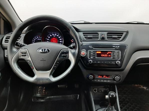 Kia Rio III Рестайлинг с пробегом 2017 года, цена 1 089 000 рублей, 194722 км, седан, Автокод Объявления