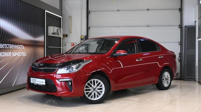 Kia Rio IV с пробегом 2017 года, цена 1 150 000 рублей, 184000 км, седан, Автокод Объявления