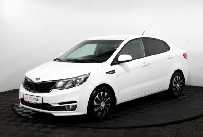 Kia Rio III Рестайлинг с пробегом 2016 года, цена 1 020 000 рублей, 122944 км, седан, Автокод Объявления