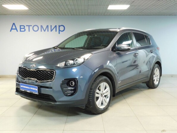 Kia Sportage 2017 синий