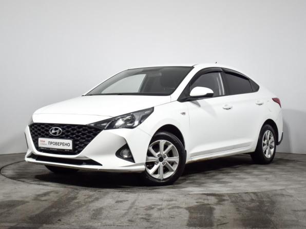 Hyundai Solaris II Рестайлинг с пробегом 2021 года, цена 1 078 000 рублей, 166550 км, седан, Автокод Объявления