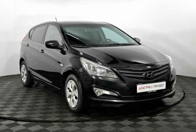 Hyundai Solaris I Рестайлинг с пробегом 2016 года, цена 990 000 рублей, 110360 км, хэтчбек, Автокод Объявления