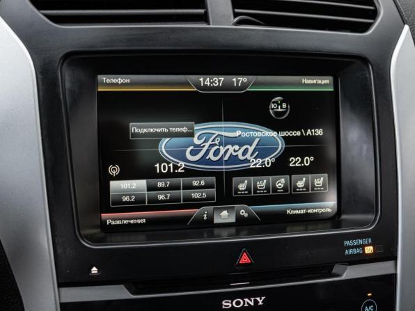Ford Explorer V с пробегом 2015 года, цена 1 850 000 рублей, 294053 км, внедорожник, Автокод Объявления