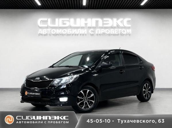 Kia Rio III Рестайлинг с пробегом 2017 года, цена 949 000 рублей, 140500 км, седан, Автокод Объявления