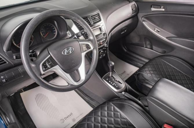 Hyundai Solaris I Рестайлинг с пробегом 2015 года, цена 1 069 000 рублей, 100200 км, седан, Автокод Объявления
