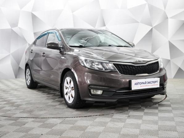 Kia Rio III Рестайлинг с пробегом 2016 года, цена 898 000 рублей, 127555 км, седан, Автокод Объявления