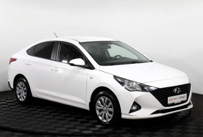 Hyundai Solaris II Рестайлинг с пробегом 2021 года, цена 1 600 000 рублей, 98409 км, седан, Автокод Объявления