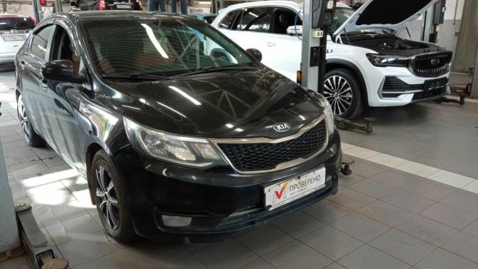 Kia Rio III Рестайлинг с пробегом 2016 года, цена 775 000 рублей, 258093 км, седан, Автокод Объявления