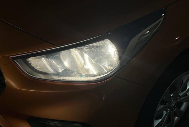 Hyundai Solaris II с пробегом 2018 года, цена 1 270 000 рублей, 68407 км, седан, Автокод Объявления