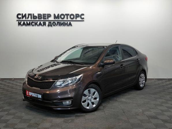 Kia Rio III Рестайлинг с пробегом 2015 года, цена 920 000 рублей, 133500 км, седан, Автокод Объявления
