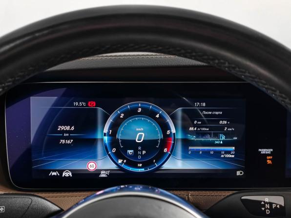Mercedes-Benz S-Класс VI (W222 C217) Рестайлинг с пробегом 2020 года, цена 6 600 000 рублей, 75165 км, седан, Автокод Объявления