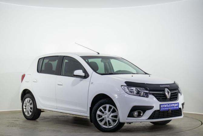 Renault Sandero II Рестайлинг с пробегом 2018 года, цена 1 029 000 рублей, 103547 км, хэтчбек, Автокод Объявления