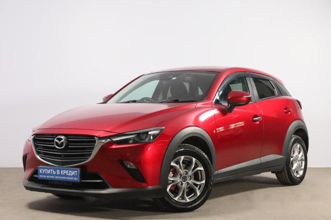 Mazda CX-3 I Рестайлинг с пробегом 2021 года, цена 1 899 000 рублей, 86000 км, внедорожник, Автокод Объявления
