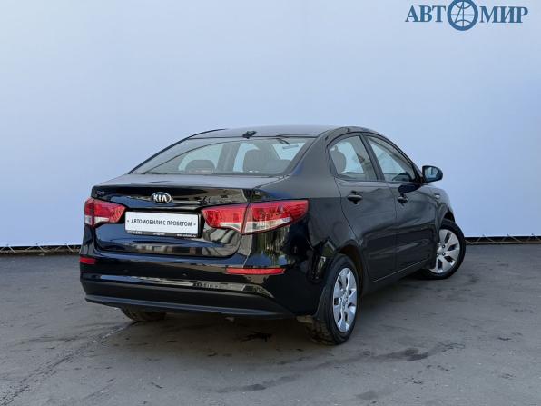 Kia Rio III Рестайлинг с пробегом 2017 года, цена 1 250 000 рублей, 95658 км, седан, Автокод Объявления