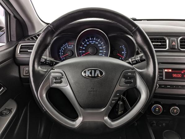 Kia Rio III Рестайлинг с пробегом 2017 года, цена 1 300 000 рублей, 78200 км, седан, Автокод Объявления