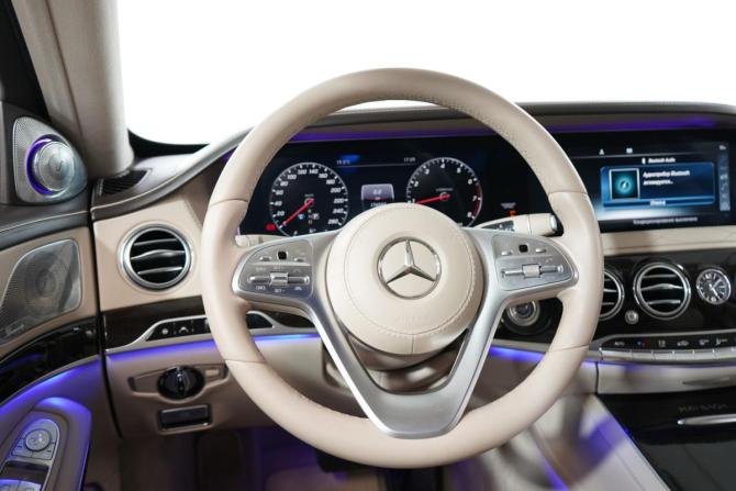 Mercedes-Benz Maybach S-Класс I (X222) Рестайлинг с пробегом 2018 года, цена 5 920 000 рублей, 176596 км, седан, Автокод Объявления