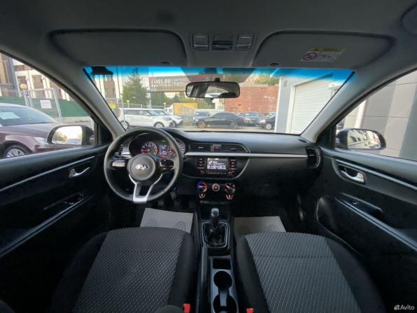 Kia Rio IV с пробегом 2018 года, цена 1 235 000 рублей, 126187 км, седан, Автокод Объявления