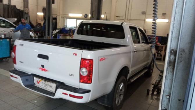 JAC T6 с пробегом 2021 года, цена 1 399 000 рублей, 58270 км, пикап, Автокод Объявления
