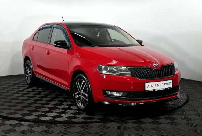 Skoda Rapid I с пробегом 2017 года, цена 1 260 000 рублей, 79931 км, лифтбек, Автокод Объявления