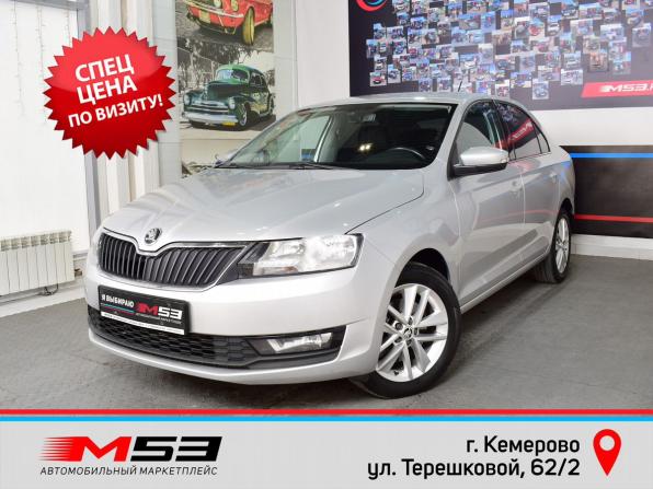 Skoda Rapid I Рестайлинг с пробегом 2018 года, цена 1 358 999 рублей, 88328 км, лифтбек, Автокод Объявления
