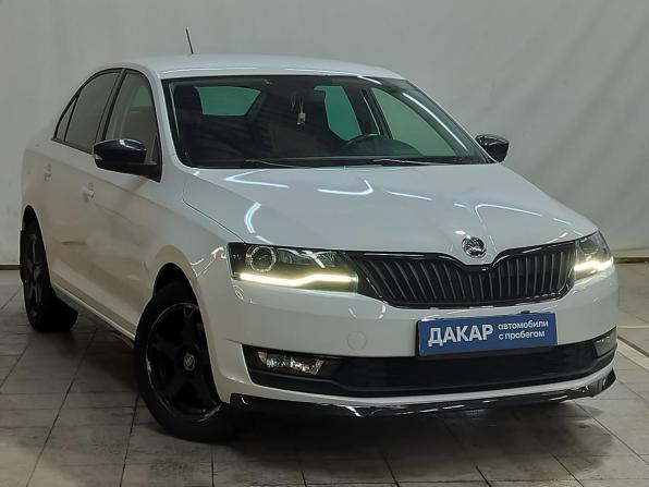 Skoda Rapid I Рестайлинг с пробегом 2019 года, цена 1 350 000 рублей, 57000 км, лифтбек, Автокод Объявления