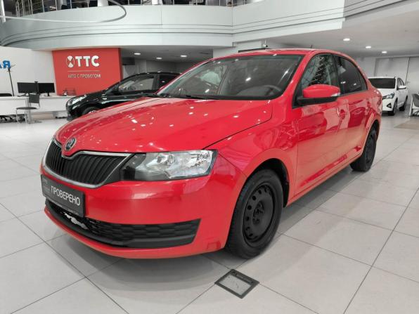 Skoda Rapid I Рестайлинг с пробегом 2017 года, цена 980 000 рублей, 151983 км, лифтбек, Автокод Объявления