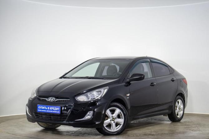 Hyundai Solaris I с пробегом 2013 года, цена 849 000 рублей, 104345 км, седан, Автокод Объявления
