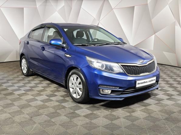 Kia Rio III Рестайлинг с пробегом 2016 года, цена 725 000 рублей, 236363 км, седан, Автокод Объявления