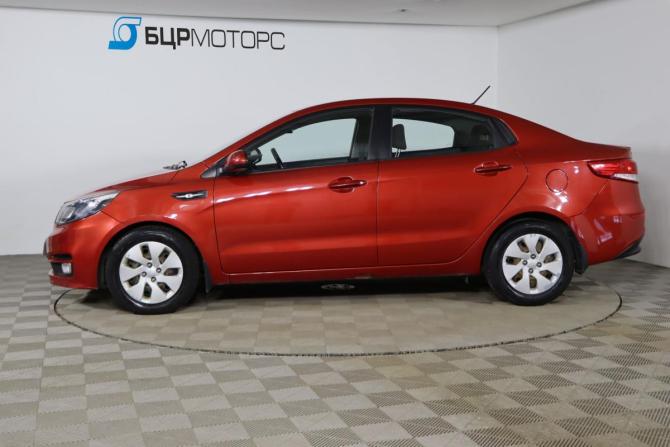 Kia Rio III Рестайлинг с пробегом 2015 года, цена 1 299 990 рублей, 34717 км, седан, Автокод Объявления