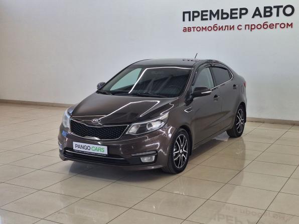Kia Rio III Рестайлинг с пробегом 2016 года, цена 830 000 рублей, 266401 км, седан, Автокод Объявления