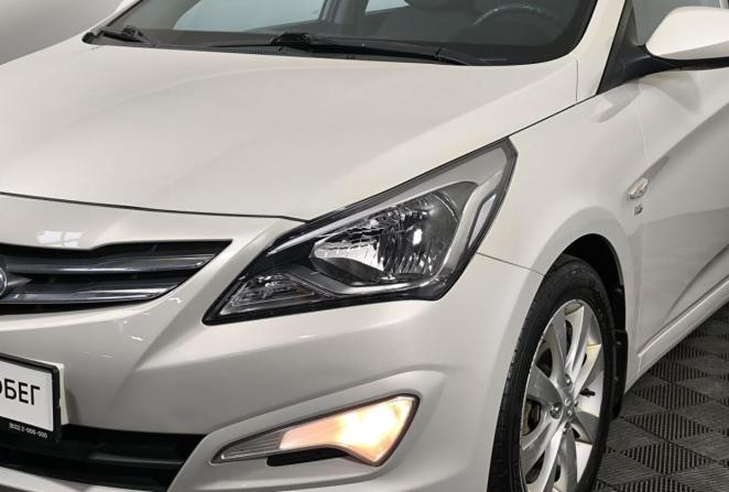 Hyundai Solaris I Рестайлинг с пробегом 2015 года, цена 879 000 рублей, 182544 км, хэтчбек, Автокод Объявления