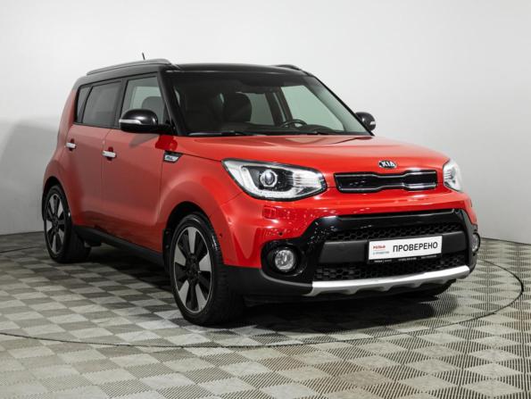 Kia Soul II Рестайлинг с пробегом 2018 года, цена 1 799 700 рублей, 72500 км, хэтчбек, Автокод Объявления