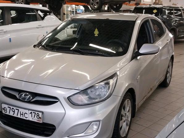 Hyundai Solaris I с пробегом 2012 года, цена 535 000 рублей, 266037 км, седан, Автокод Объявления