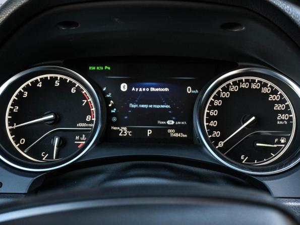 Toyota Camry VIII (XV70) с пробегом 2019 года, цена 2 594 000 рублей, 114843 км, седан, Автокод Объявления