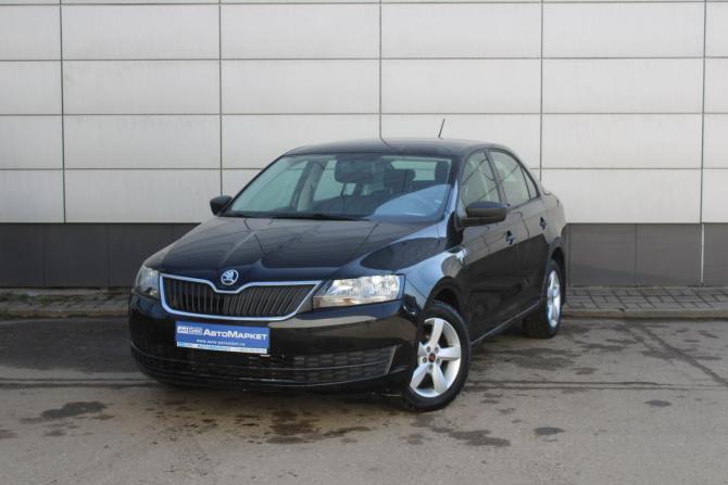 Skoda Rapid I с пробегом 2015 года, цена 629 000 рублей, 110756 км, лифтбек, Автокод Объявления