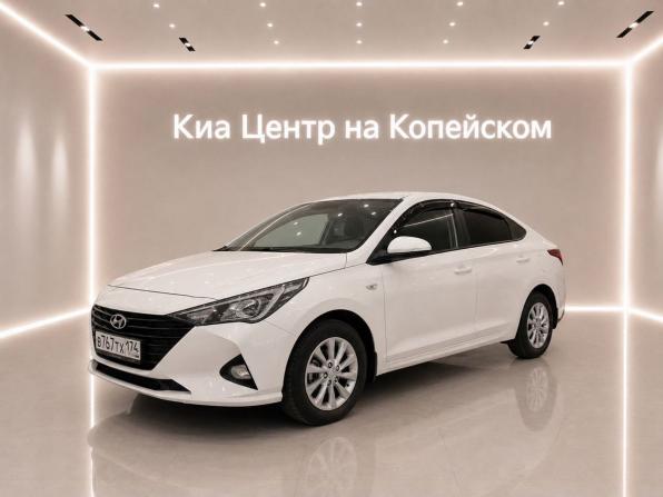 Hyundai Solaris II Рестайлинг с пробегом 2021 года, цена 1 399 000 рублей, 163000 км, седан, Автокод Объявления