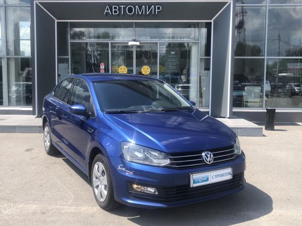 Volkswagen Polo V Рестайлинг с пробегом 2018 года, цена 1 159 500 рублей, 95624 км, седан, Автокод Объявления