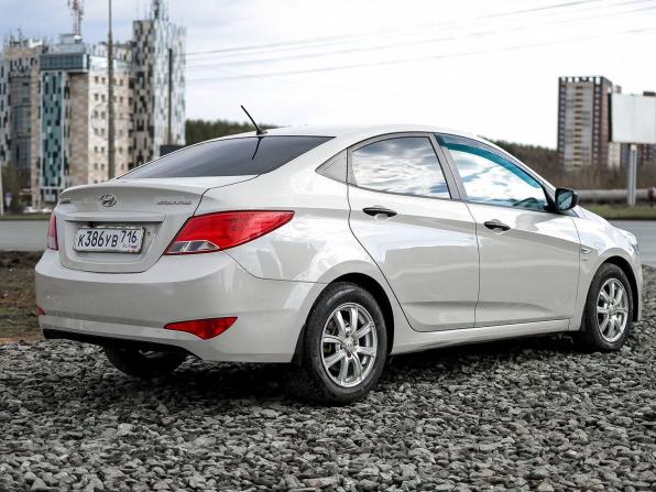 Hyundai Solaris I Рестайлинг с пробегом 2014 года, цена 1 129 000 рублей, 114900 км, седан, Автокод Объявления