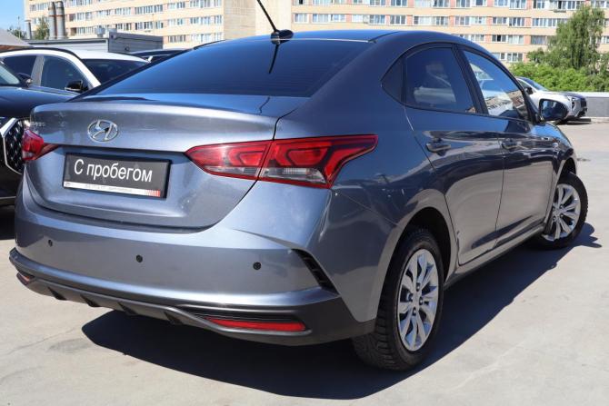 Hyundai Solaris II Рестайлинг с пробегом 2020 года, цена 1 359 000 рублей, 119000 км, седан, Автокод Объявления