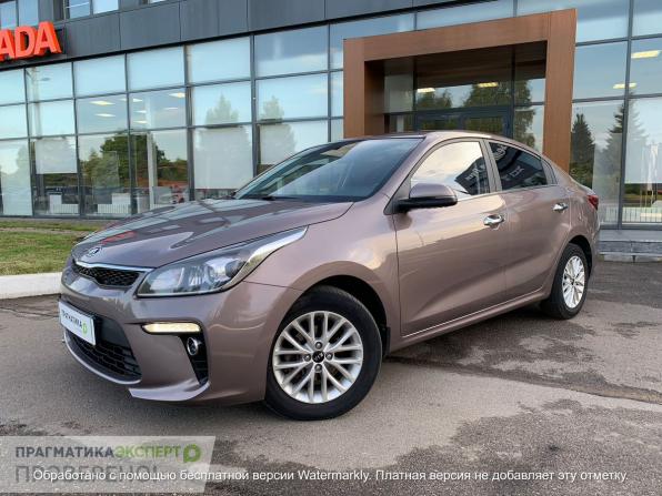 Kia Rio IV Рестайлинг с пробегом 2020 года, цена 1 675 000 рублей, 73795 км, седан, Автокод Объявления