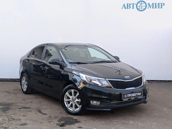 Kia Rio III Рестайлинг с пробегом 2017 года, цена 1 029 000 рублей, 115175 км, седан, Автокод Объявления