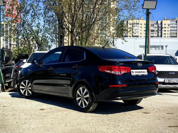 Kia Rio III Рестайлинг с пробегом 2015 года, цена 1 199 000 рублей, 109856 км, седан, Автокод Объявления